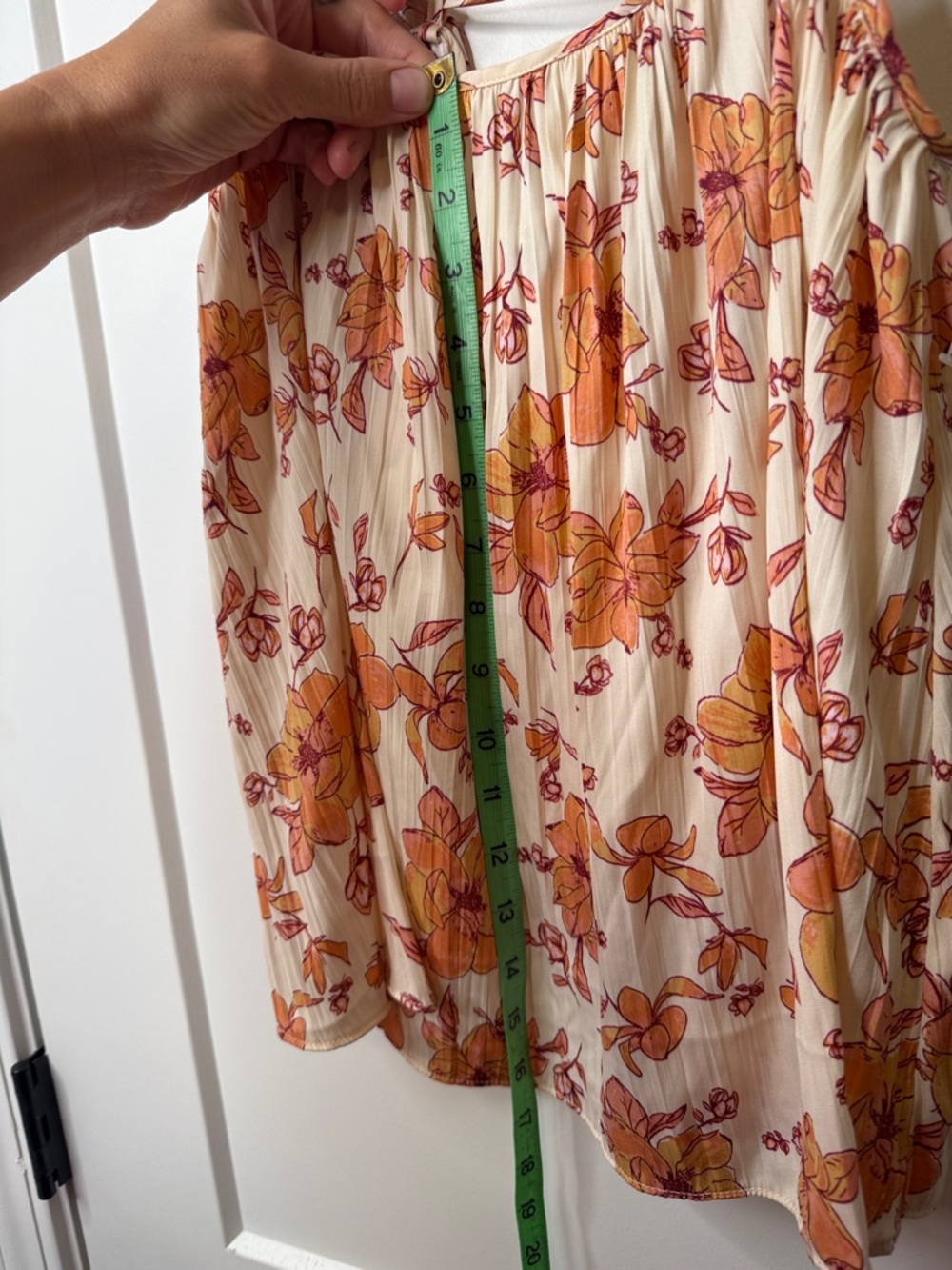 Intimately Free‎ People Pink Floral Pleated Camisole Top - small - Picture 7 of 7